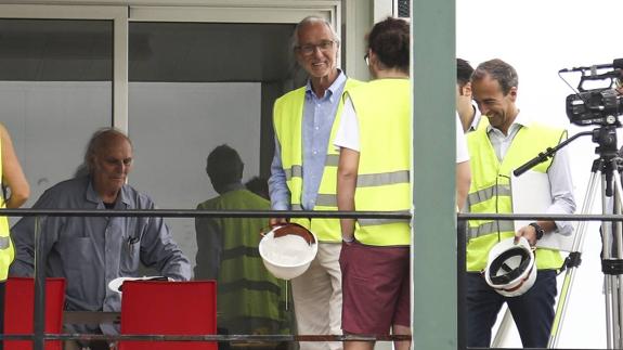 Renzo Piano toma el pulso al Centro Botín