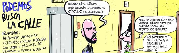 Podemos vuelve a los círculos