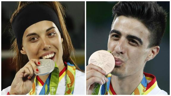 Eva Calvo y Joel González, plata y bronce en taekwondo