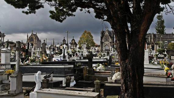 Flamenco en el cementerio de Geloria