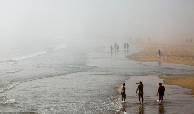 Sábado de contrastes y mucha niebla