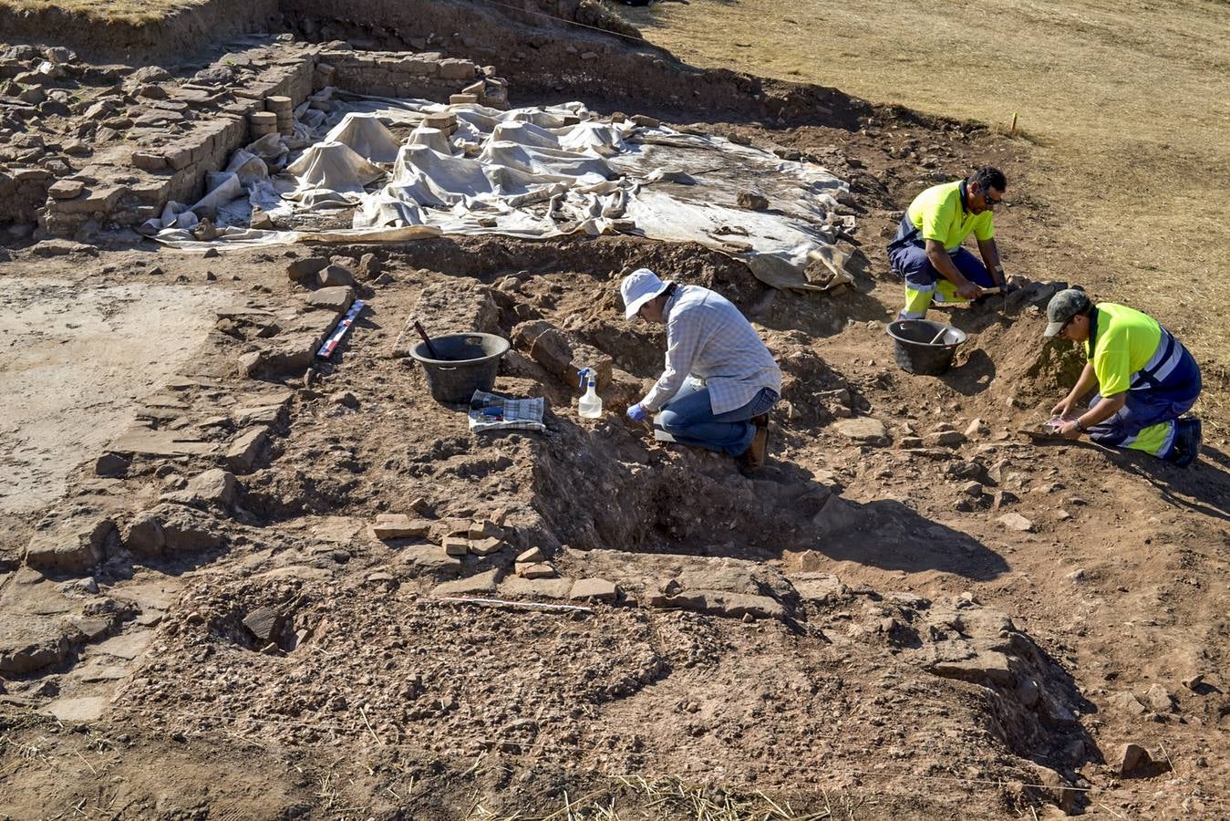 Nuevas estancias verifican la existencia de unas termas públicas en Camesa