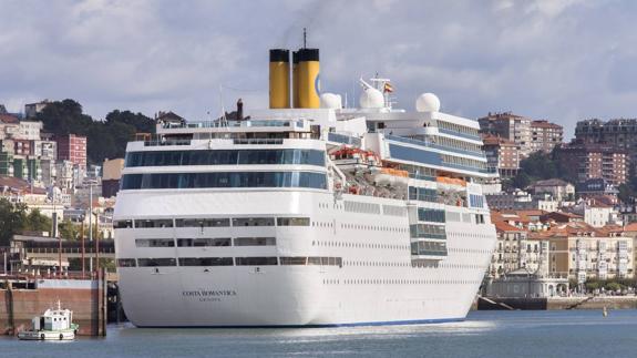 El crucero Costa NeoRomántica ya está en Santander