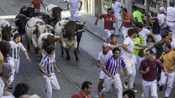 Encierro limpio, rápido y sin heridos en Ampuero