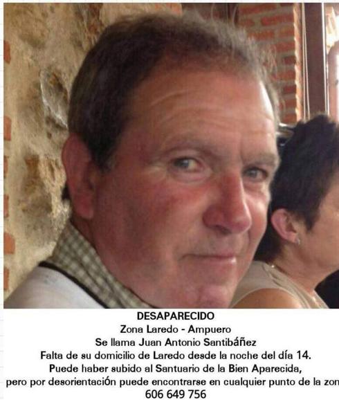 Se busca a un vecino de Laredo desde el pasado miércoles