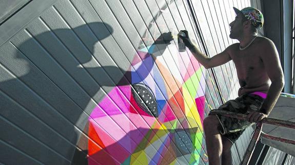 Okuda inaugura 'New Coliseum', su segunda muestra en Lisboa