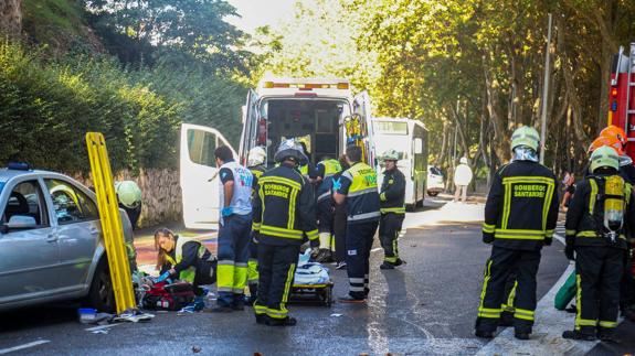 El testimonio de la superviviente será clave para identificar a los dos cuerpos calcinados