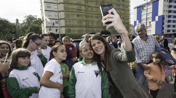 El Complejo de La Albericia ya se llama 'Ruth Beitia'