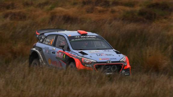 Dani Sordo se aleja del subcampeonato