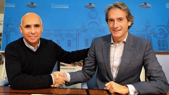 El Ayuntamiento y el Racing firman la ampliación de la cesión de las instalaciones 'Nando Yosu'