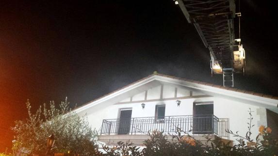 Arde una casa en Liendo