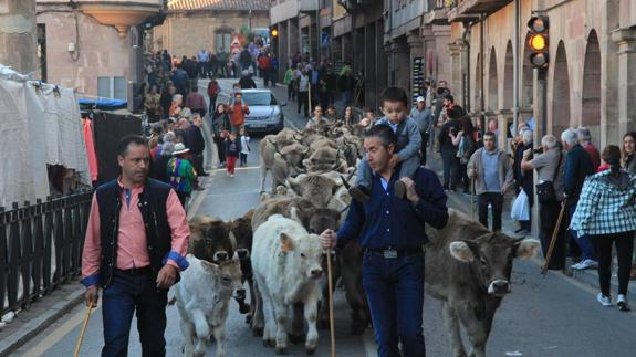 Potes se llena con la Feria de los Santos