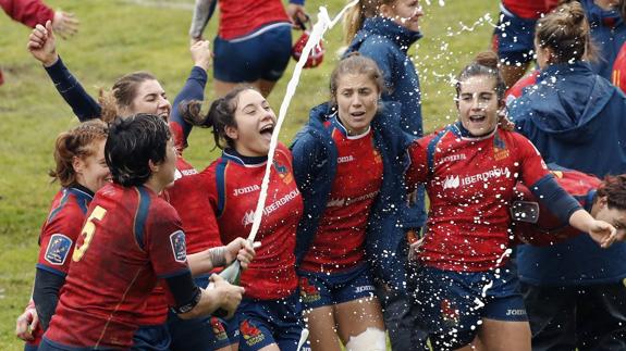 Las 'leonas' sellan su pase al Mundial de rugby de Irlanda