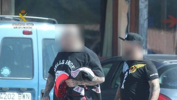Golpe policial a los Ángeles del Infierno con el arresto de un vecino de Castro y dos vizcaínos