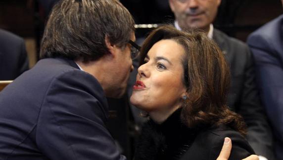 Santamaría acepta que el PP se equivocó en el Estatut al no pactar con el PSOE