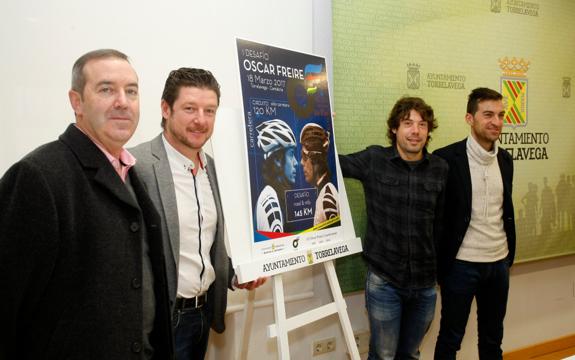 Torrelavega acogerá en marzo de 2017 el primer Desafío Óscar Freire