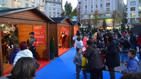 Los emisarios reales se apostarán desde el martes en la Plaza del Ayuntamiento