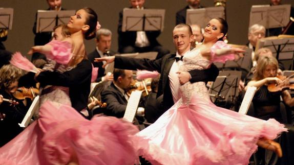Un Palacio de teatro, música y baile
