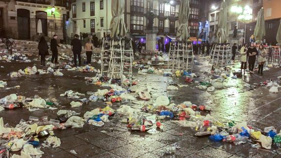 Noche vieja, alegre y sucia