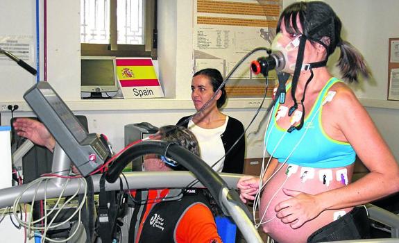 Deportistas con barriga