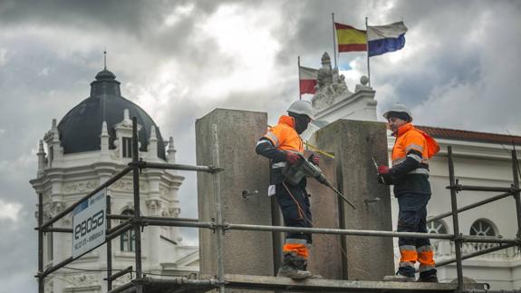 Adiós al monumento fascista italiano