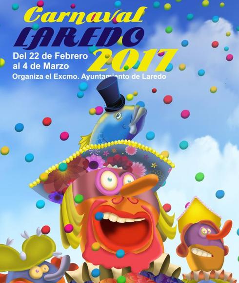 'Laredo de Grass' será el cartel anunciador del Carnaval de Laredo