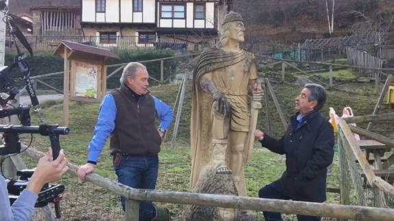 Revilla aprovecha su amistad con Bertín Osborne para promocionar Liébana