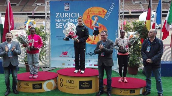 Paula González Berodia acecha el récord de España de maratón