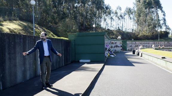 El cementerio de Río Cabo llega al límite y agotará sus nichos en breve