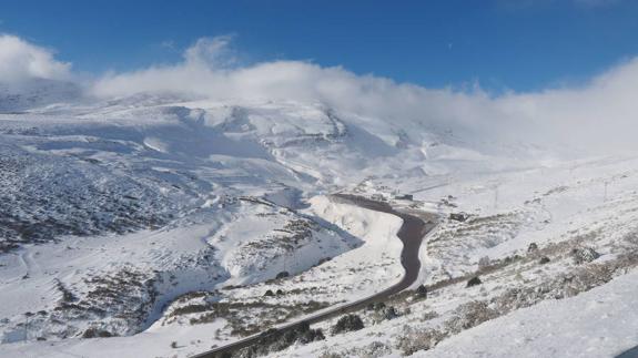 Alto Campoo registra la tercera racha de viento más alta del país, 97 km/h