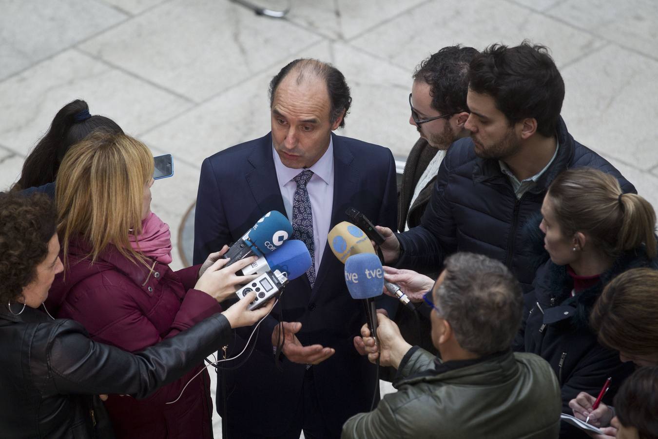 "Yo no quiero presidir un partido roto"