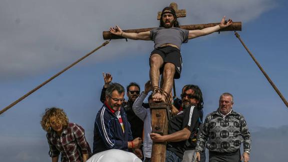 La Pasión Viviente de Castro sale a escena