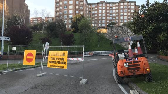 El túnel de Tetuán está cerrado al tráfico en sentido Los Castros-Puertochico
