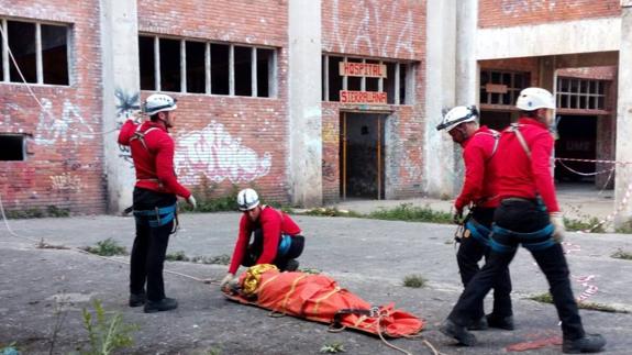 La evacuación simulada de Sierrallana