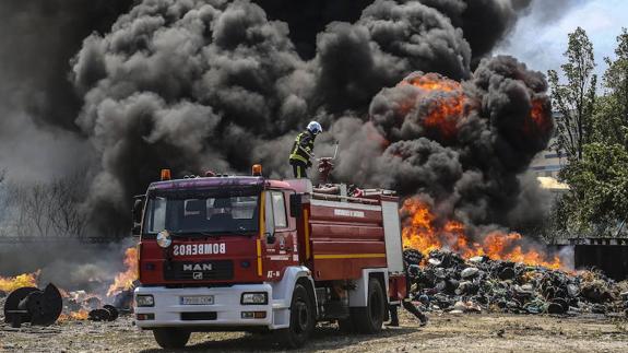 Los bomberos de Santander realizaron el año pasado 307 salidas a la región