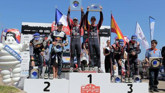 Dani Sordo conquista la tercera plaza en el Rally de Córcega