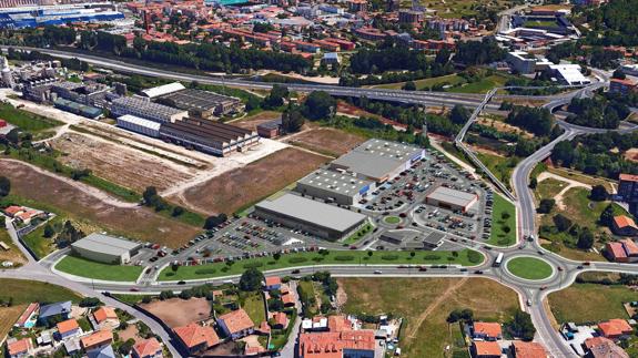 La inversión en la nueva área comercial junto a Sniace superará los 10 millones