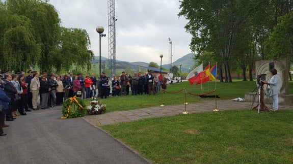"Memoria y honor" por Luis Andrés Samperio en Los Corrales de Buelna