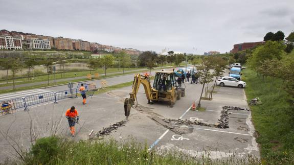 Santander contará en junio con una nueva área de autocaravanas junto al parque de Las Llamas