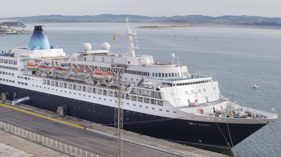 El crucero Saga Sapphire atraca mañana en Santander con más de 600 británicos