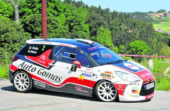 Dani Peña se impone en el Rallysprint Arce-Camargo