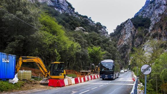 El desfiladero cerrará durante tres semanas en noviembre por las obras en la carretera