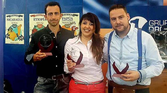Fernando Franco y Karen Quiroga, de Dromedario, campeones de España de café