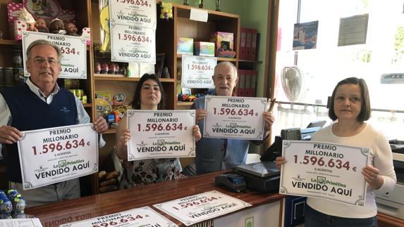 La Primitiva deja 1,5 millones en Mortera