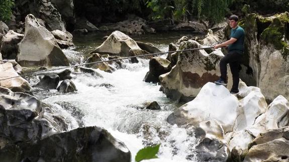 Cantabria suspende la pesca fluvial hasta octubre por la sequía