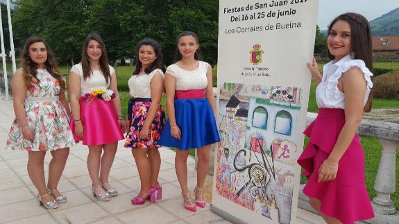 Las fiestas de San Juan en Los Corrales ya tienen Corte de Honor