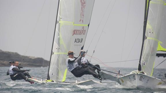 El medallista Fernando Echávarri y Tara Pacheco, imparables en la Copa del Mundo