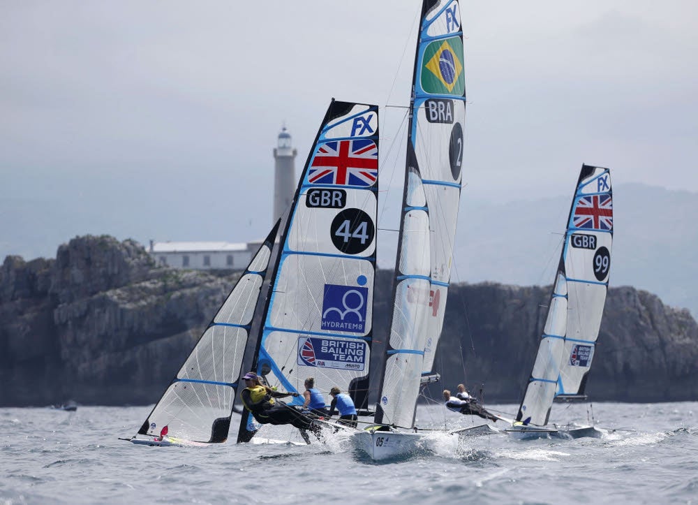 Los mejores momentos de la final de la Copa del Mundo de Vela celebrada en Santander