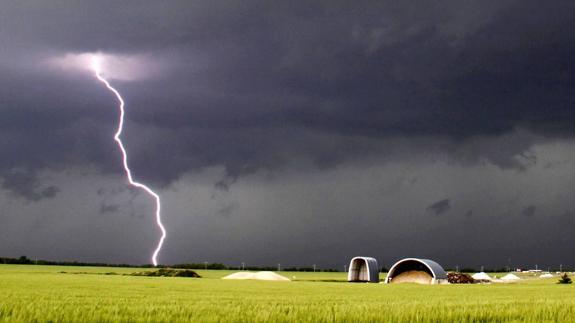 ¿Qué es una tormenta seca?