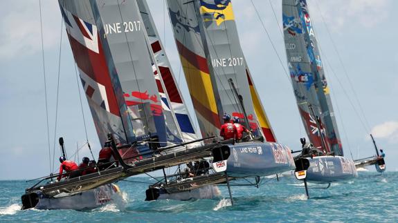 El 'Impulso Español' termina en la última plaza en el primer día de regatas